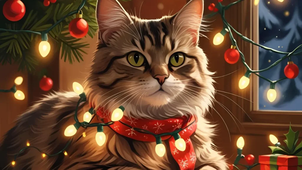 Cat Christmas Puns