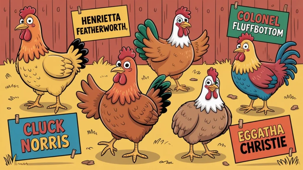 Funny Chicken Names Puns