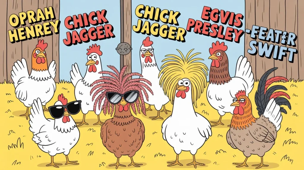 Funny Chicken Names Puns