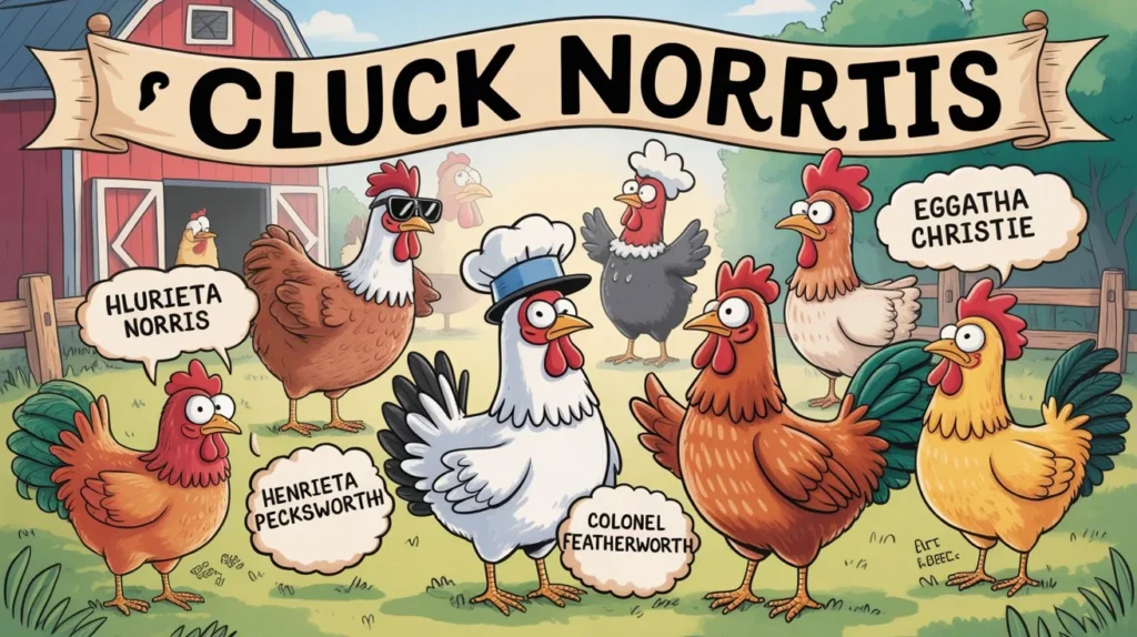 Funny Chicken Names Puns