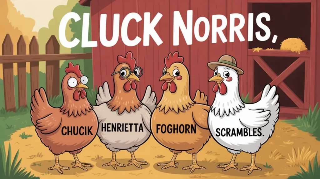 Funny Chicken Names Puns