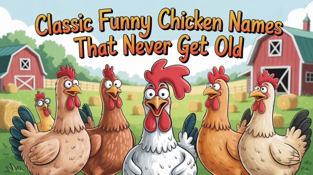 Funny Chicken Names Puns