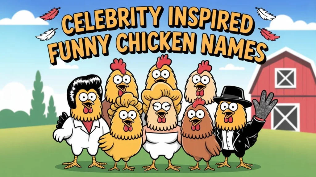 Funny Chicken Names Puns