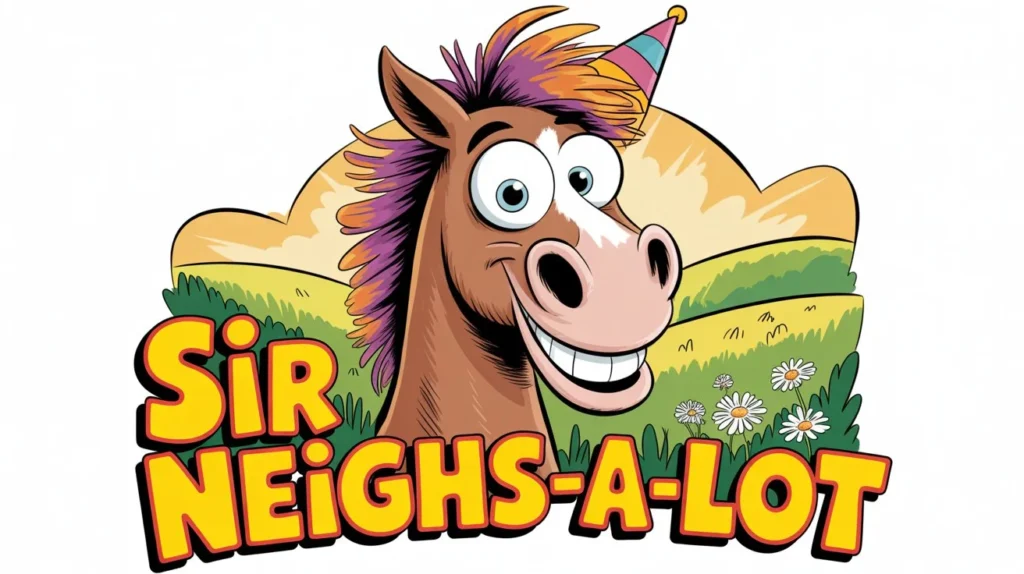 funny horse name puns