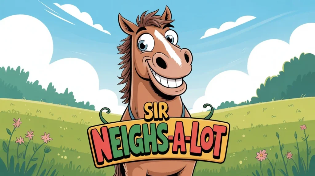 funny horse name puns