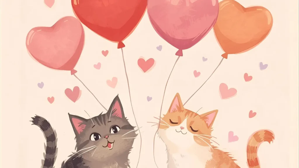 Cat Valentines Puns