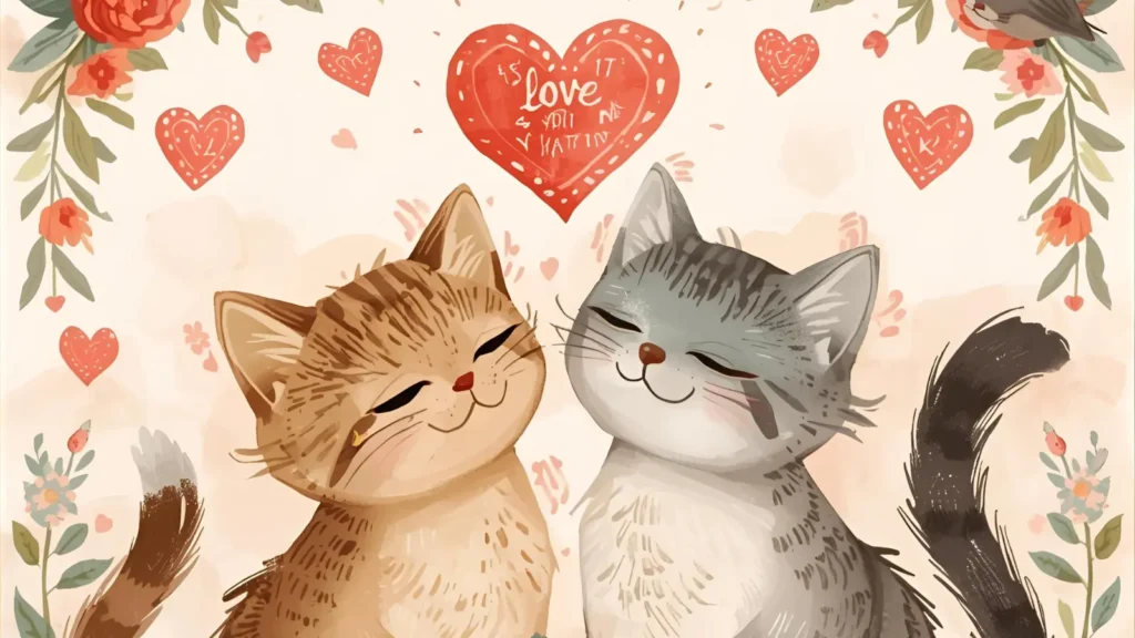 Cat Valentines Puns