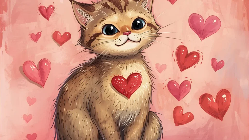 Cat Valentines Puns