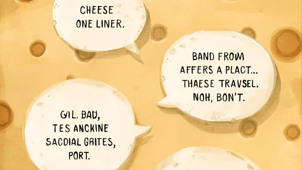 Fresh Funny Cheese Puns