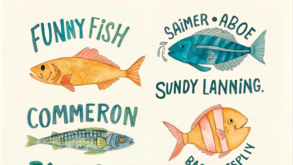 Funny Fish Names Puns