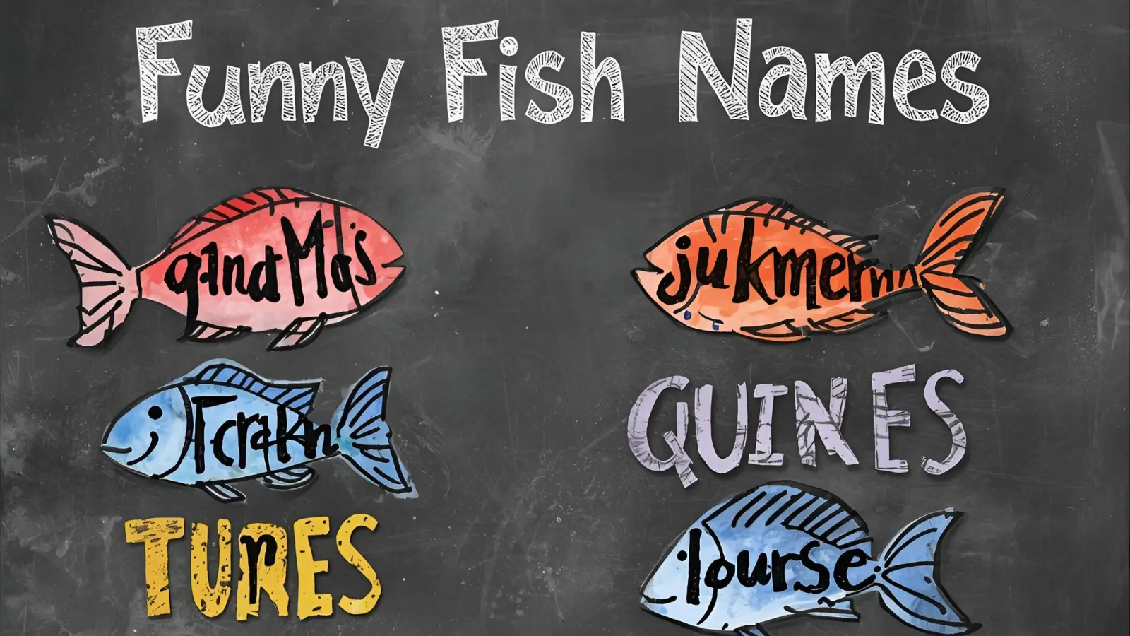 Funny Fish Names Puns