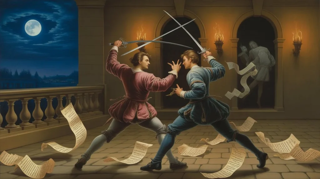 Romeo and Juliet Act 1 in puns