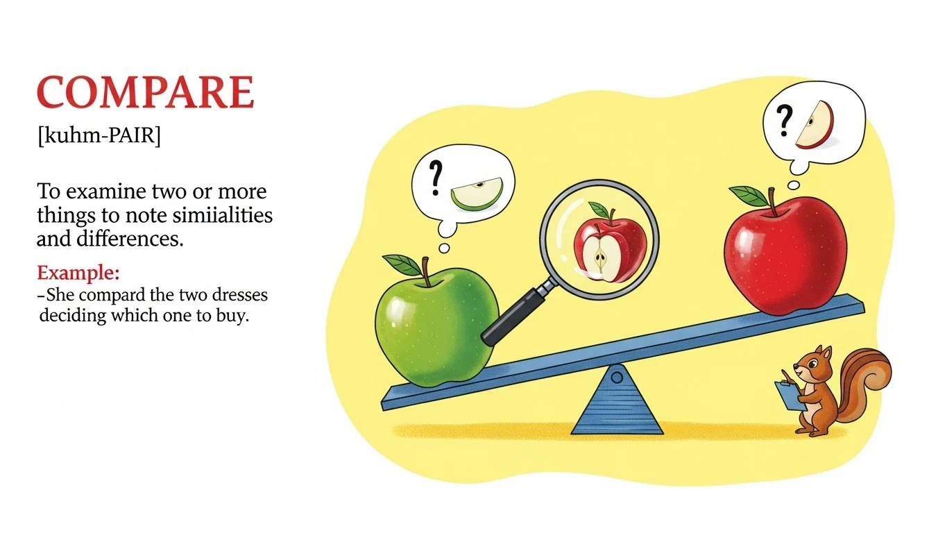 What Does Compare Mean