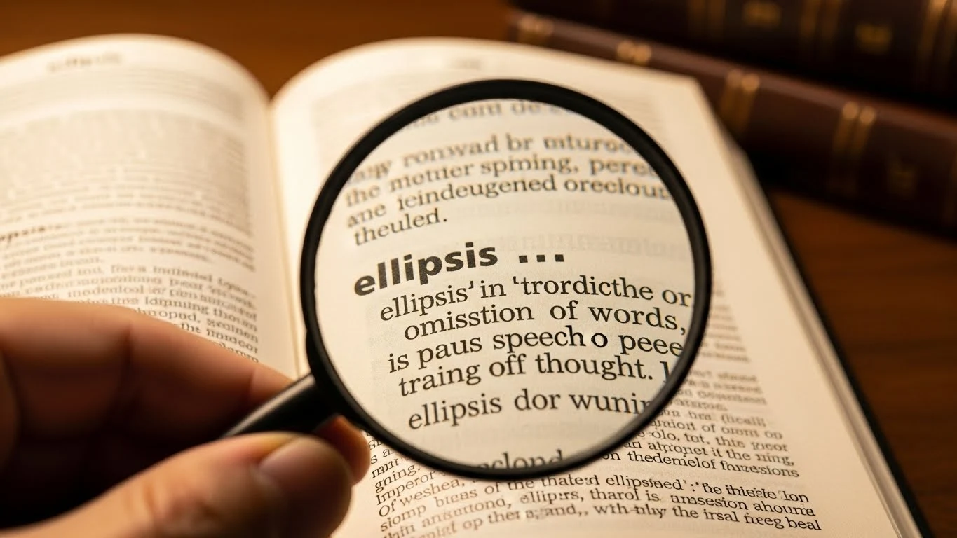 What Does “…” Mean