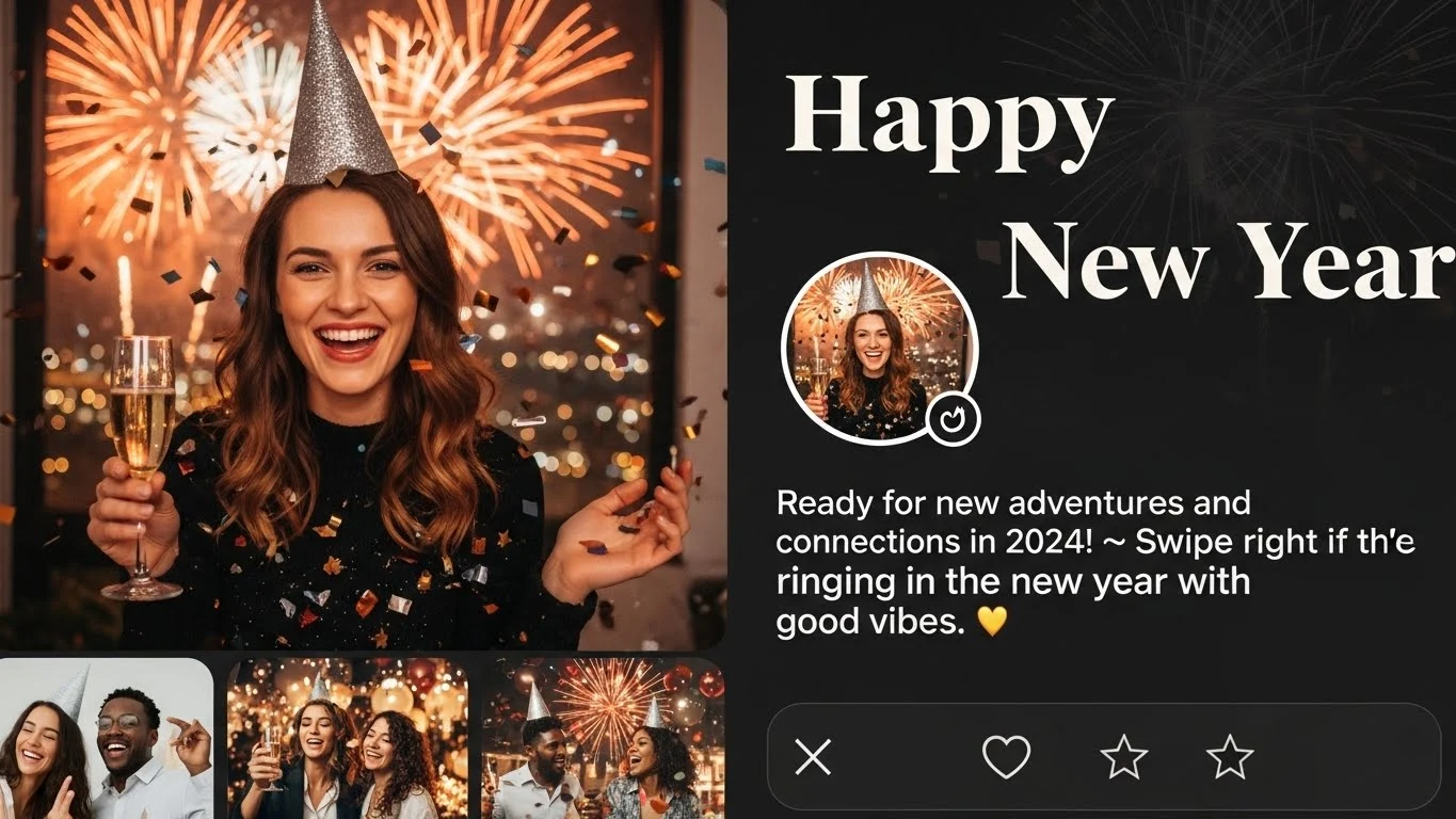 Happy New Year Pick Up Lines for Tinder