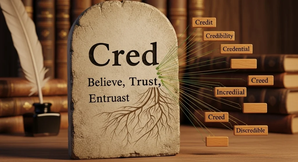 What Does the Root “Cred” Mean