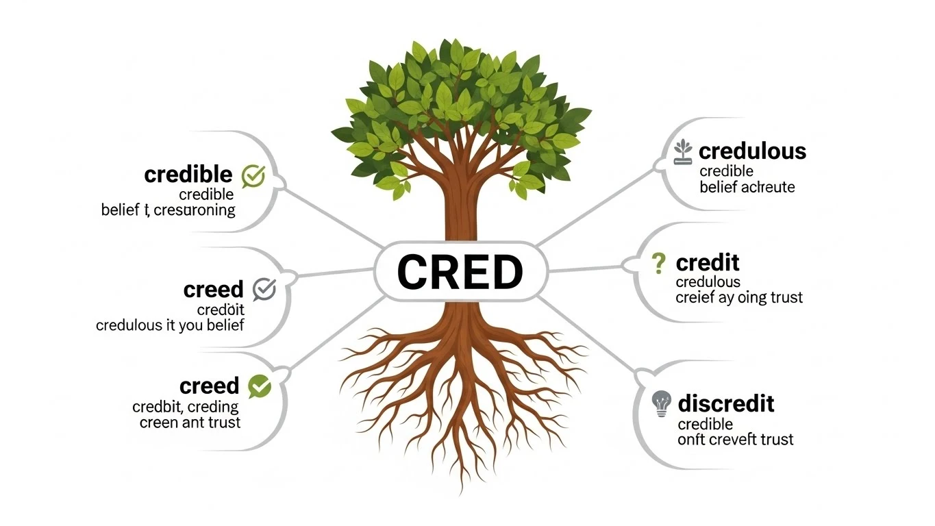 What Does the Root “Cred” Mean